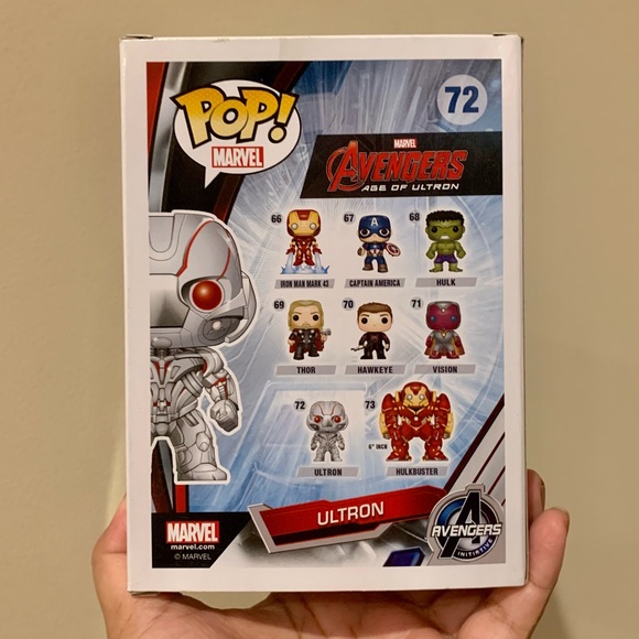 Marvel Avengers Age of Ultron Ultron Funko Pop 72 - Picture 4 of 6
